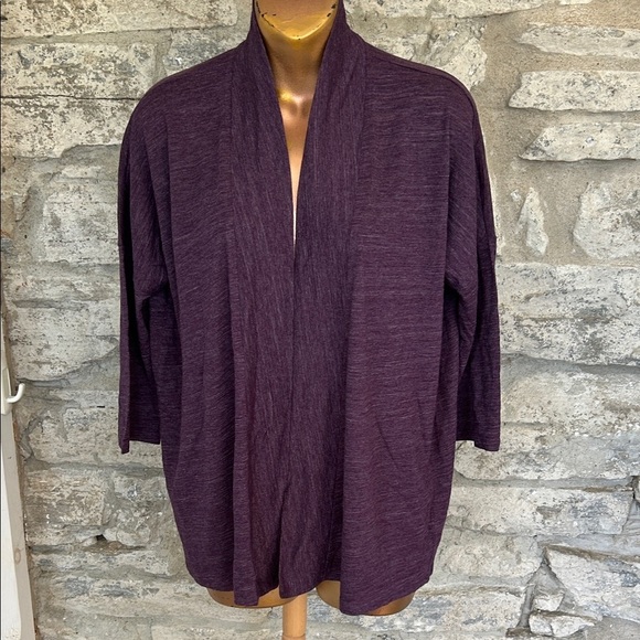 Joe Fresh Tops - Purple Open Front Cardigan